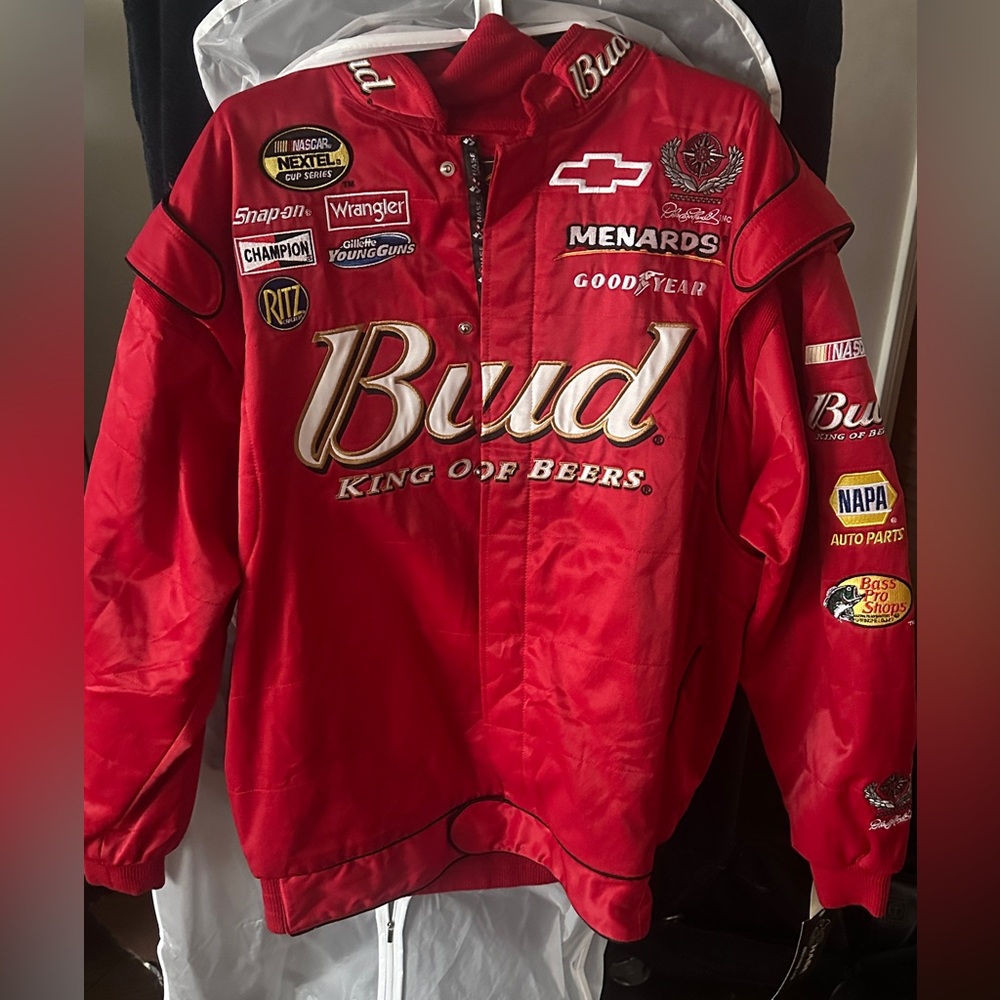 NASCAR Chase Authentics Drivers Line Dale Earnhardt Bud Jacket